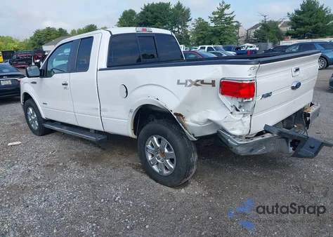 2013 Ford F150 Lariat из США, поврежденный, VIN 1FTFX1ET0DFC04198